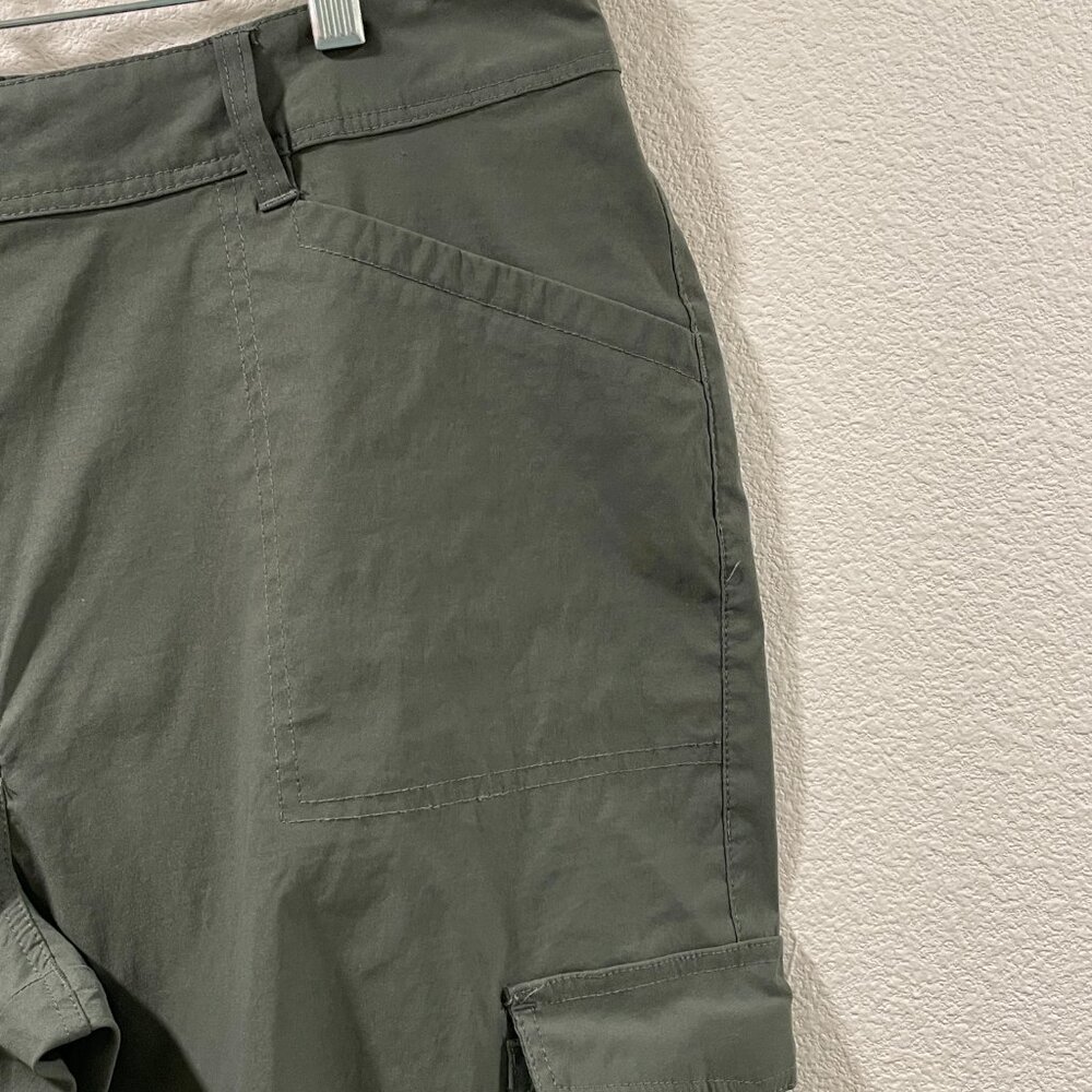 MOUNTAIN WAREHOUSE "Conniston" Stretch Cargo Outdoor Trousers Olive Women 14 - Picture 8 of 10